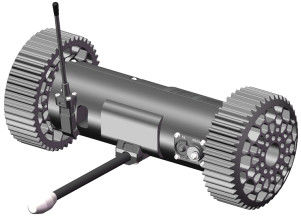 Single reconnaissance robot