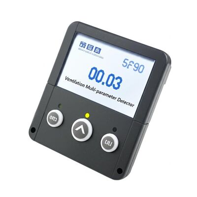 Ventilation Multi-parameter Detector with 6 inch LCD Screen Replaceable Lithium Battery and USB Interface for Counter Terrorism