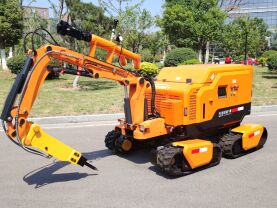 Fire-fighting Demolition Robot with Remote Control Multi-functional Demolition Tool and High Power Diesel Engine for Rescue Operations
