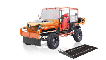 Multifunctionality Amfibi All Terrain Prairie Fire Vehicle Desain genggam