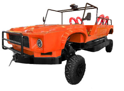 Kekuatan tinggi 6 orang duduk perahu Amfibi tingkat tinggi keamanan dan kecepatan tinggi