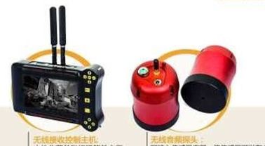 Wireless Audio Video Life Detector V9 Bukti Ledakan Warna Hitam 51mm × 99mm