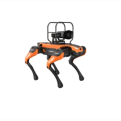 Anjing Robot Patrol Pabrik Berempat dengan Kabel 80m & Perlindungan IP67
