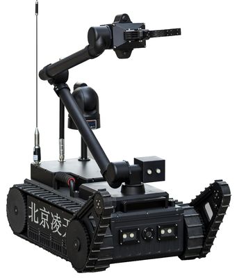 500 m Kontrol Nirkabel Bom Deteksi Robot, Robot Pembuangan Bom Explosive